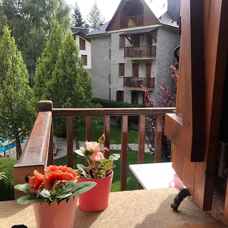 Ferienwohnung El Rincon Del Alba Benasque Exterior foto